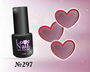 297 LOVE NAIL ГЕЛЬ ЛАК класса Premium  