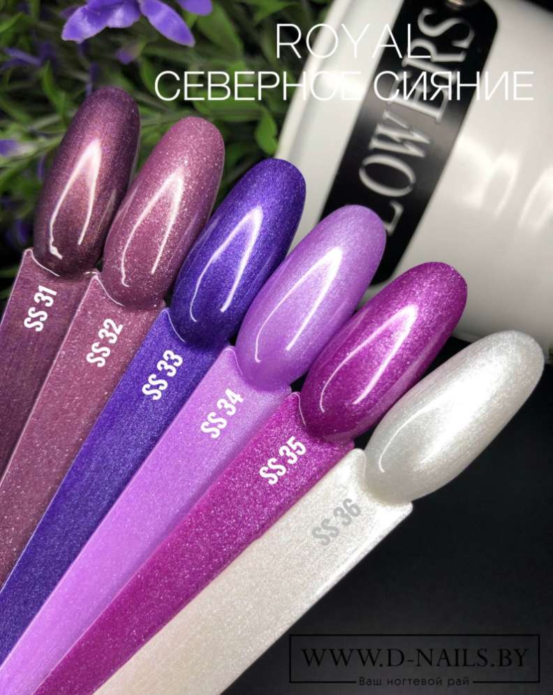 SS32 Гель-лак ROYAL Северное сияние 10 ml         