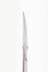 Ножницы для кутикулы Silver Star НСС-4 Special (18мм) ручной заточки загнутые, серия Special 