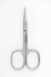 Ножницы для кутикулы Silver Star НСС-4 Special (18мм) ручной заточки загнутые, серия Special 