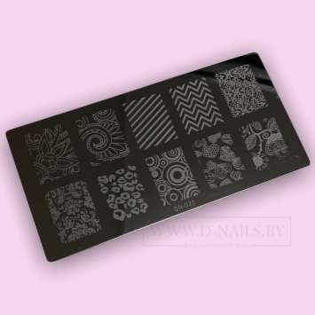 Пластина для стемпинга DN-020