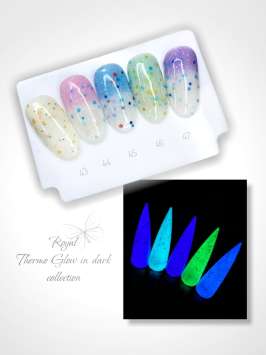 ROYAL гель лак люминесцентный "Термо Glow in dark" BBGZ44