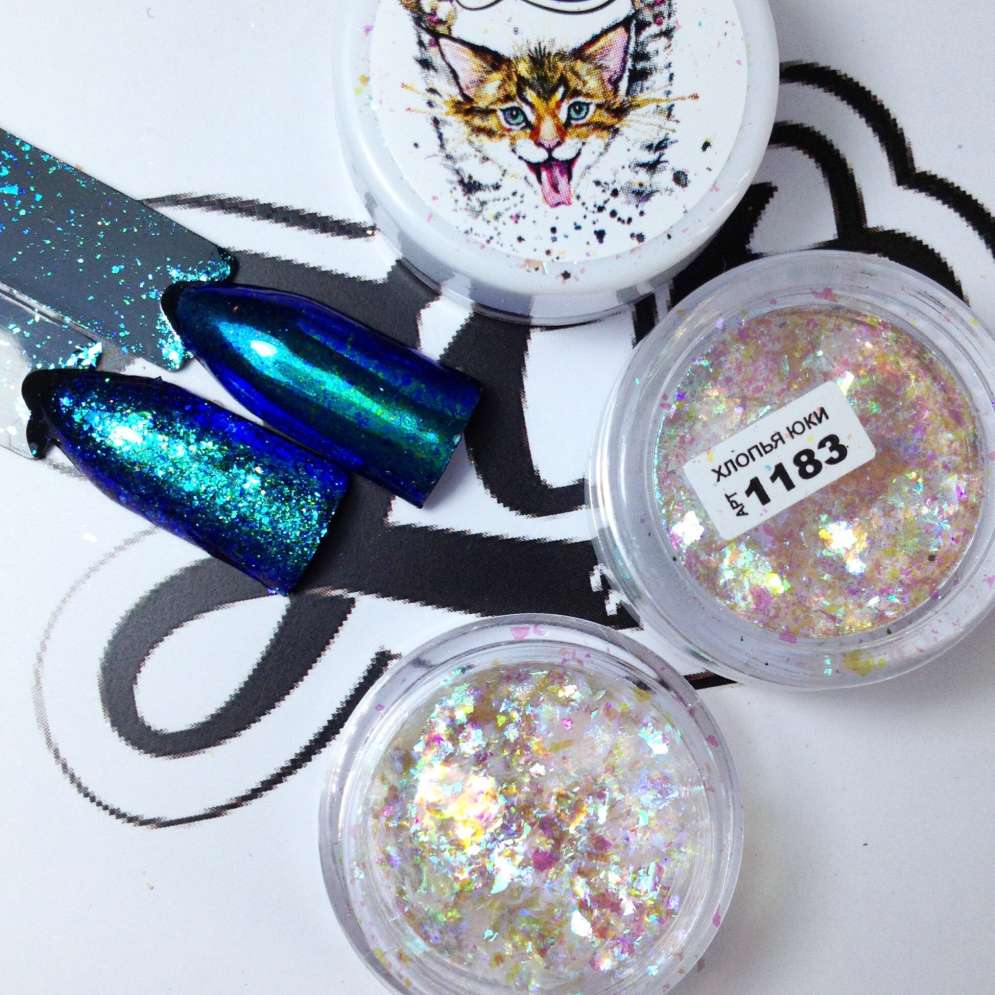 Хлопья Юкки полупрозрачные (хамелеон) №1183 