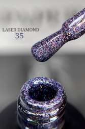 LD35 Гель-лак ROYAL Лазер Даймонд 10 ml                      