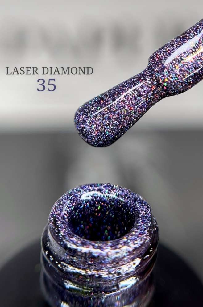 LD35 Гель-лак ROYAL Лазер Даймонд 10 ml                      