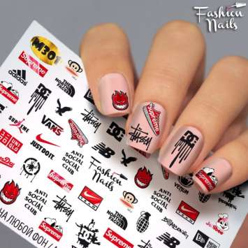 Fashion Nails Слайдер-дизайн METALLIC № 301