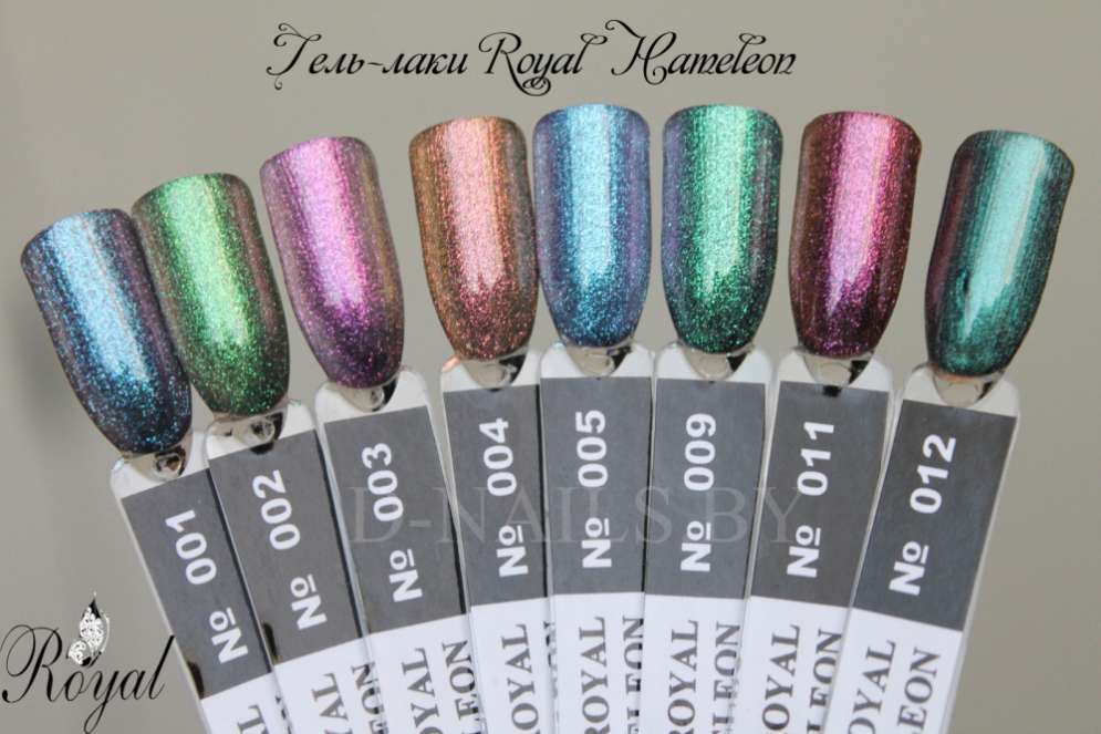 ПАЛИТРА Гель-лаков Royal HAMELEON 