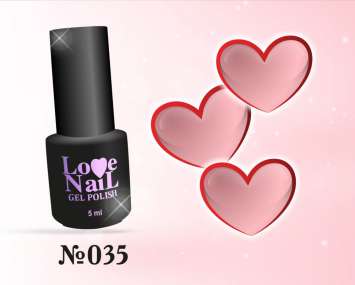 035 LOVE NAIL ГЕЛЬ ЛАК класса Premium 