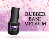 Каучуковая База MEDIUM LOVE NAIL