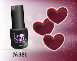 381 LOVE NAIL ГЕЛЬ ЛАК класса Premium    