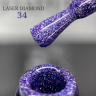 LD34 Гель-лак ROYAL Лазер Даймонд 10 ml                     