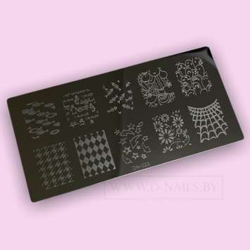 Пластина для стемпинга DN-023