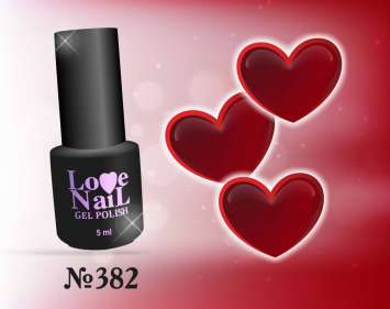 382 LOVE NAIL ГЕЛЬ ЛАК класса Premium    
