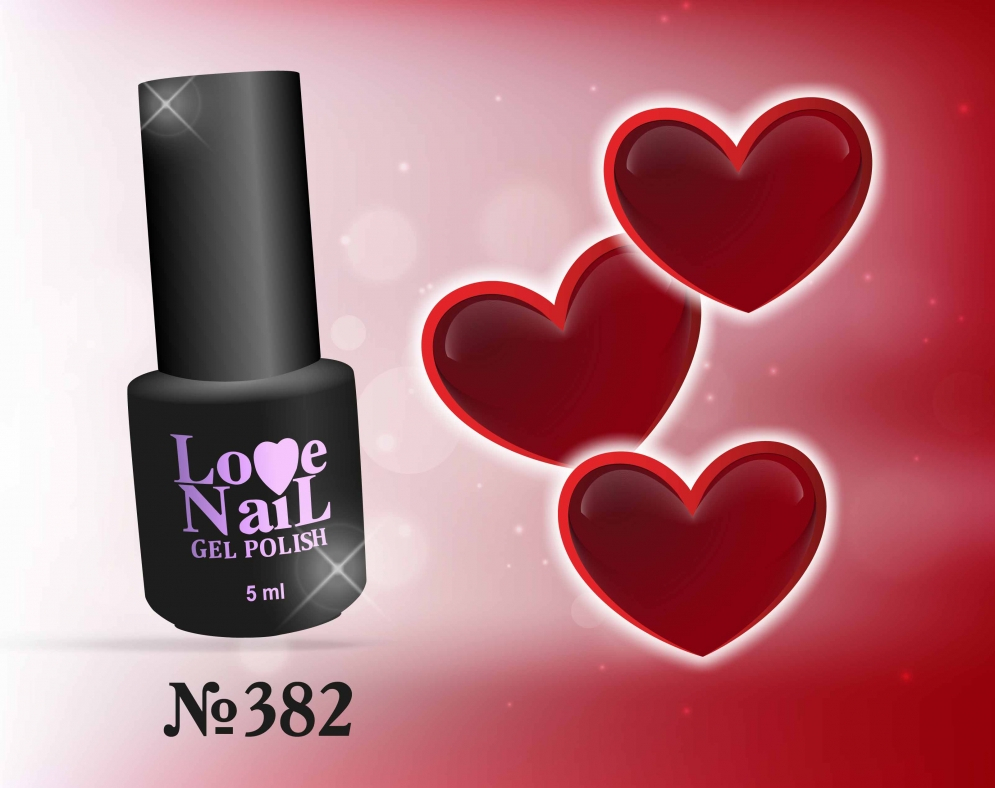 382 LOVE NAIL ГЕЛЬ ЛАК класса Premium    