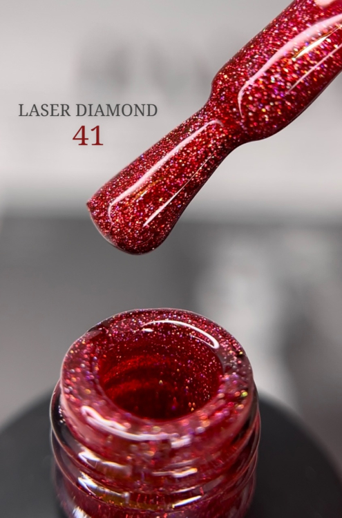 LD41 Гель-лак ROYAL Лазер Даймонд 10 ml                      
