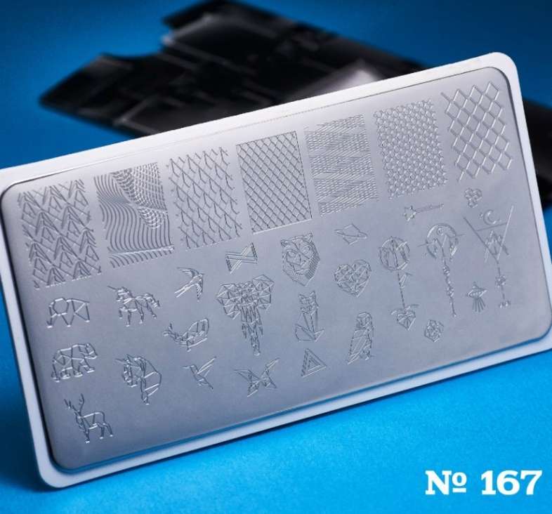 Пластина для стемпинга А167