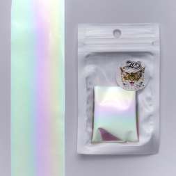 1580 Фольга переводная 4*50 см "Северное сияние"