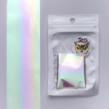 1580 Фольга переводная 4*50 см "Северное сияние"