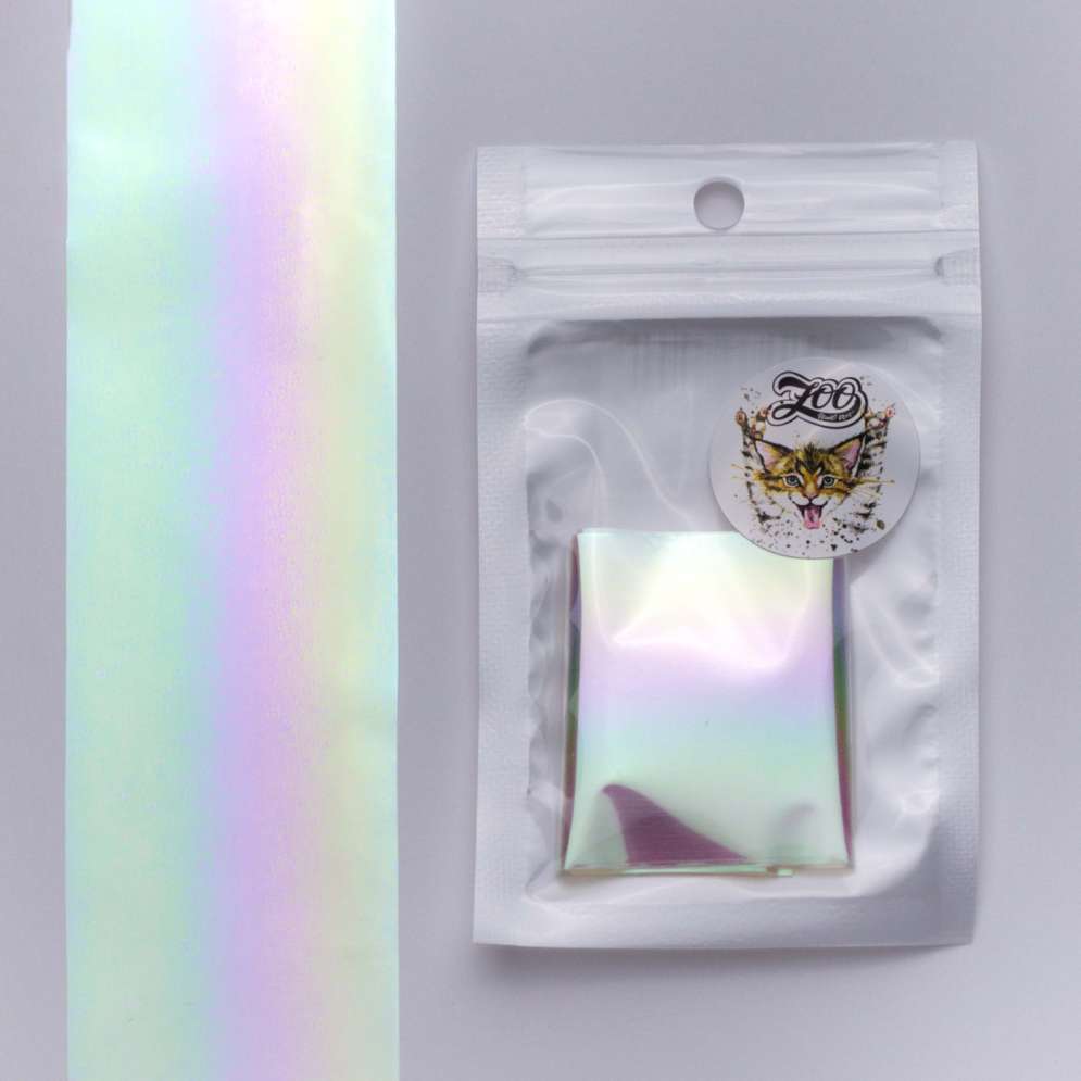 1580 Фольга переводная 4*50 см "Северное сияние"