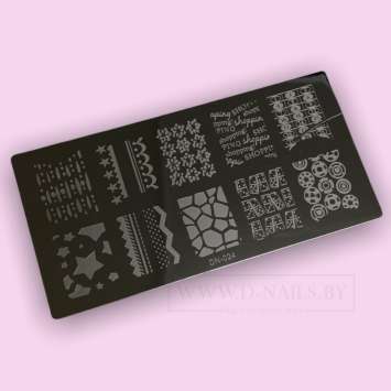 Пластина для стемпинга DN-024