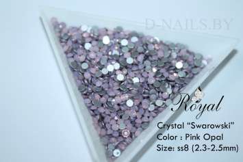 Стразы ss8 Pink Opal 2.3-2.5mm 100шт     