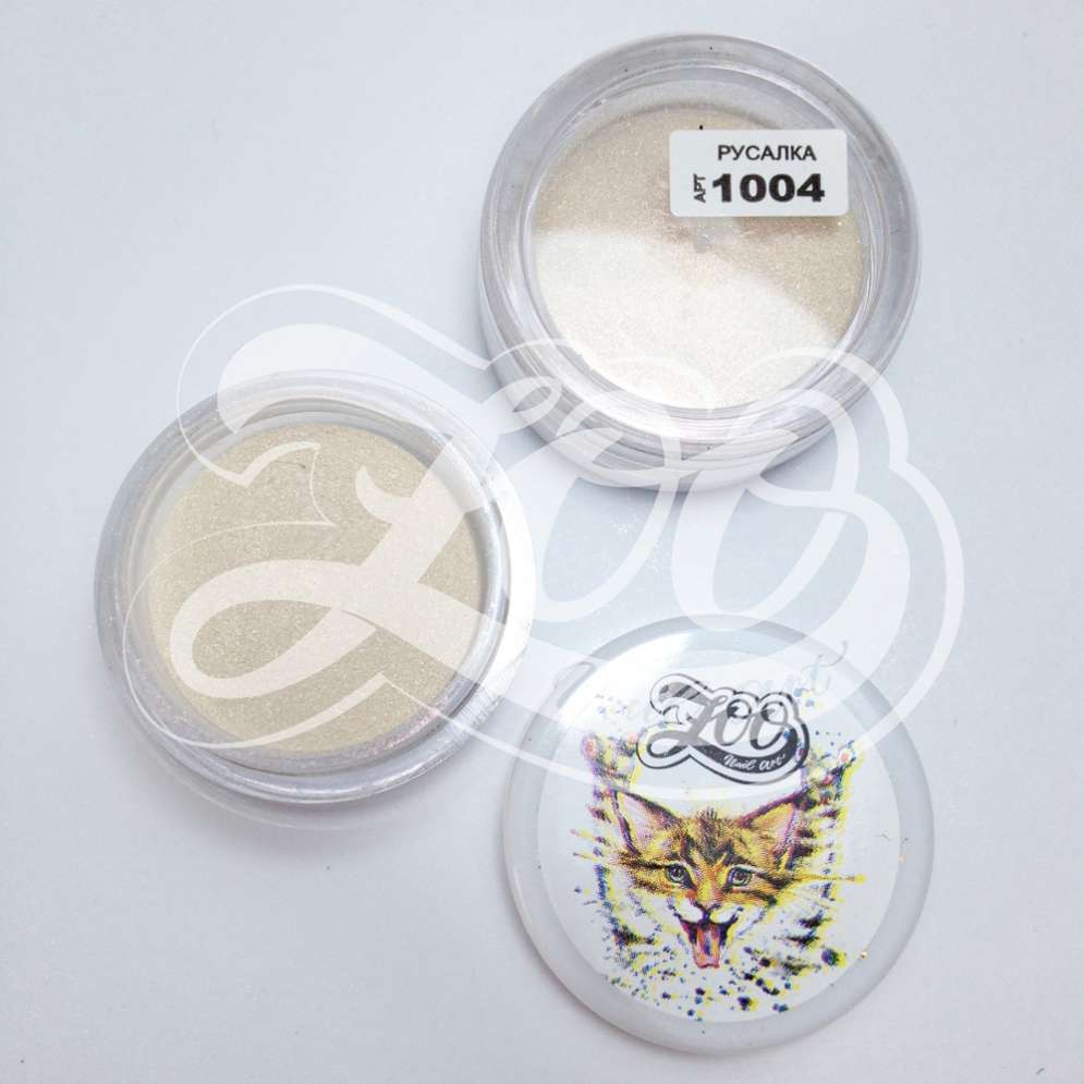 Пигмент "Русалка" для дизайна ногтей №1004 (розовый) 