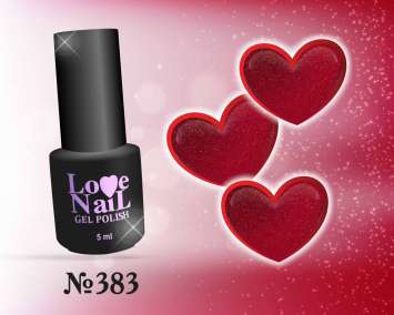 383 LOVE NAIL ГЕЛЬ ЛАК класса Premium    